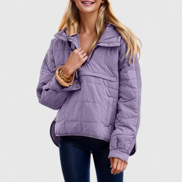 Ryleyann Hooded Elegant Coat - Refined and Warm