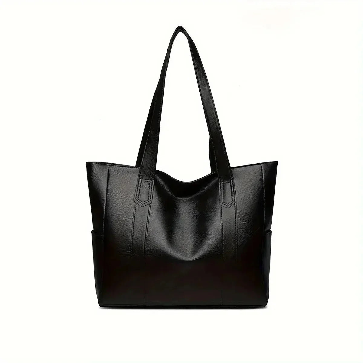 Women’s Genuine Leather Shoulder Bag – Classic Elegant Everyday Style