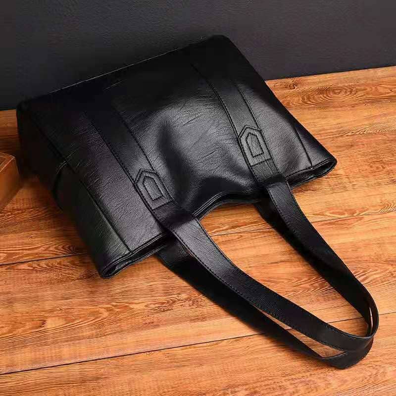 Women’s Genuine Leather Shoulder Bag – Classic Elegant Everyday Style