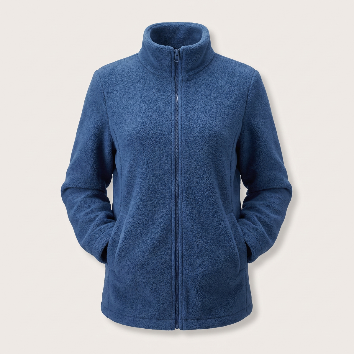 Women’s Lambswool-Look Jacket - Warm and Elegant