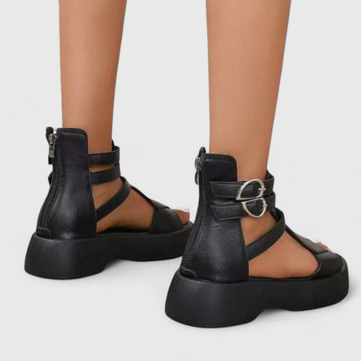 Women's Supportive Sandals - Cushioned Summer Comfort Fit
