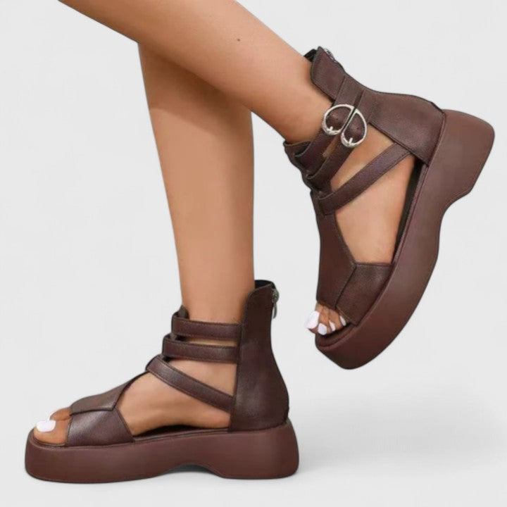 Women's Supportive Sandals - Cushioned Summer Comfort Fit