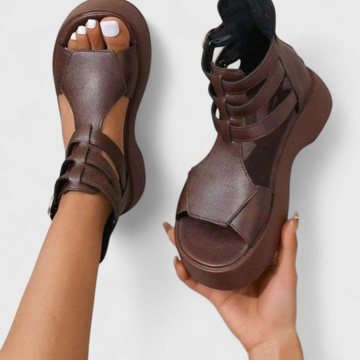 Women's Supportive Sandals - Cushioned Summer Comfort Fit