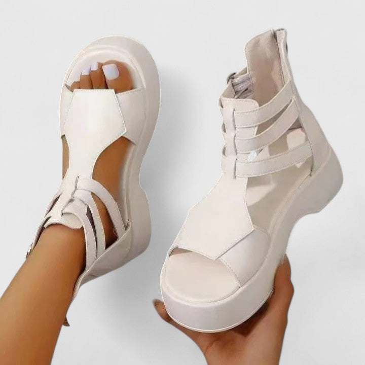Women's Supportive Sandals - Cushioned Summer Comfort Fit