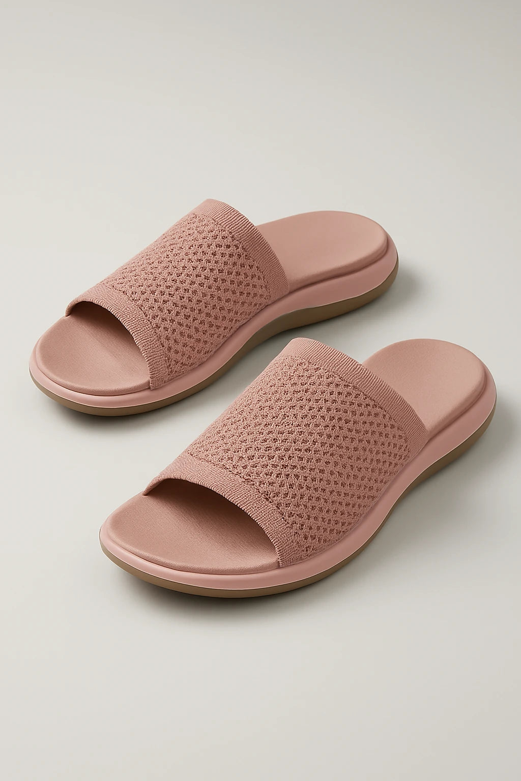 Unisex Slide Slippers – Cushioned Open-Toe Indoor &amp; Outdoor Slides