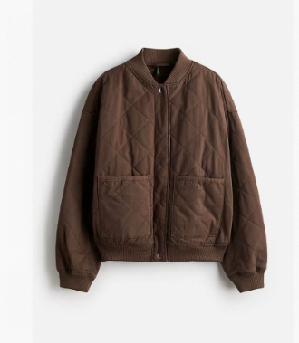 Women's Lightweight Quilted Jacket - Casual Comfortable Transitional Layer