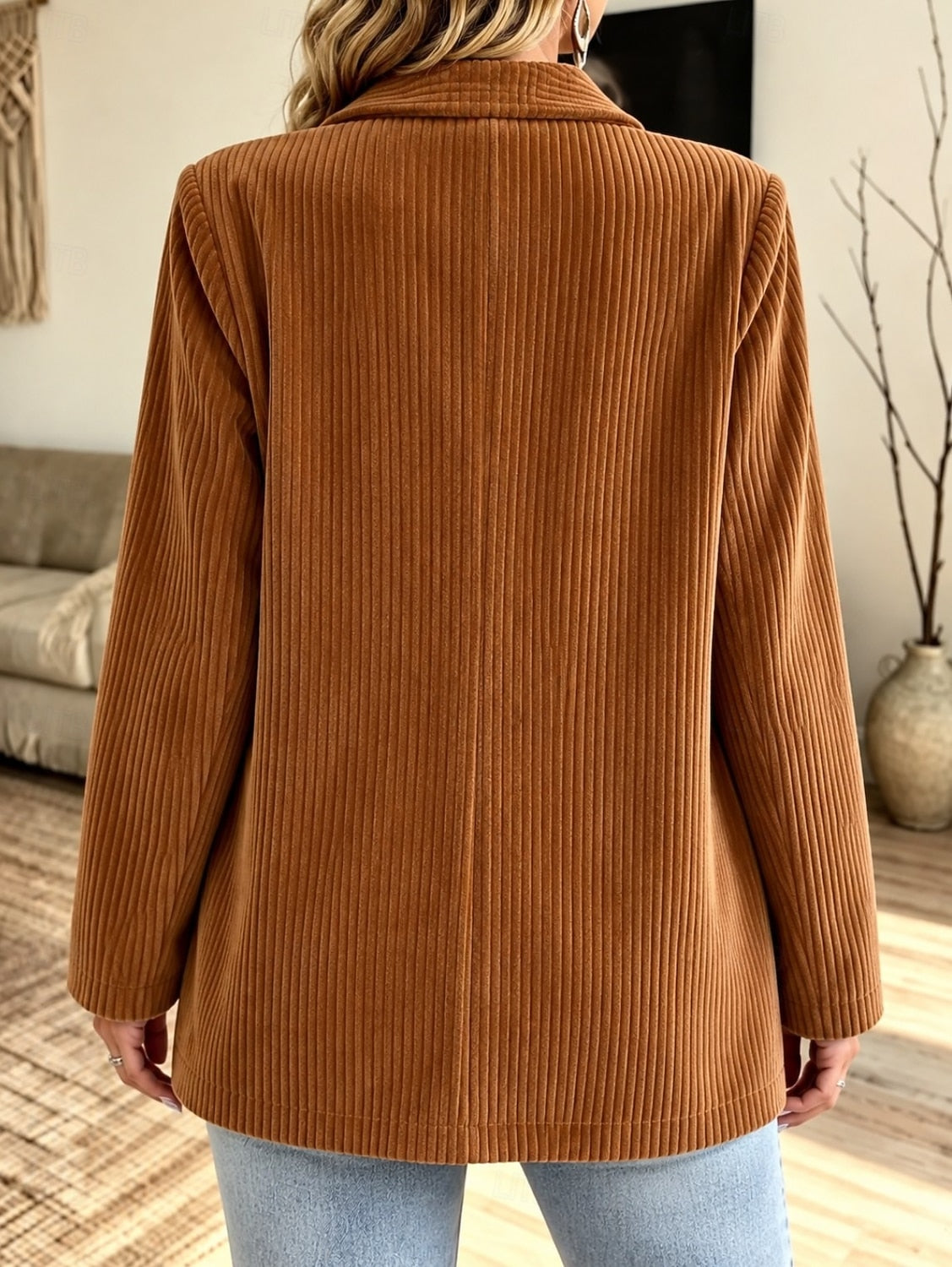 Corduroy Blazer - Warm and Casual